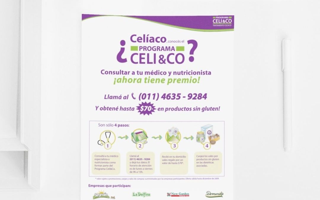 Gráfica para revista Celi&Co