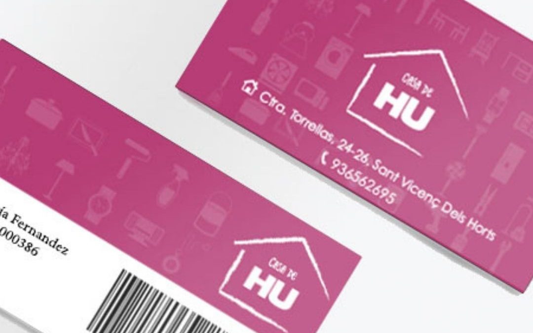 Tarjeta cliente Casa de Hu