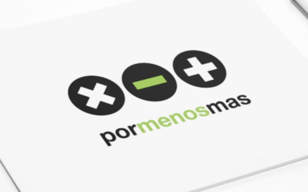 Por menos mas Logo