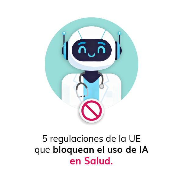 5 Regulaciones de la UE que bloquean el uso de IA en Salud (y cómo evitar multas) 6 5 Regulaciones de la UE que bloquean el uso de IA en Salud y como evitar multas