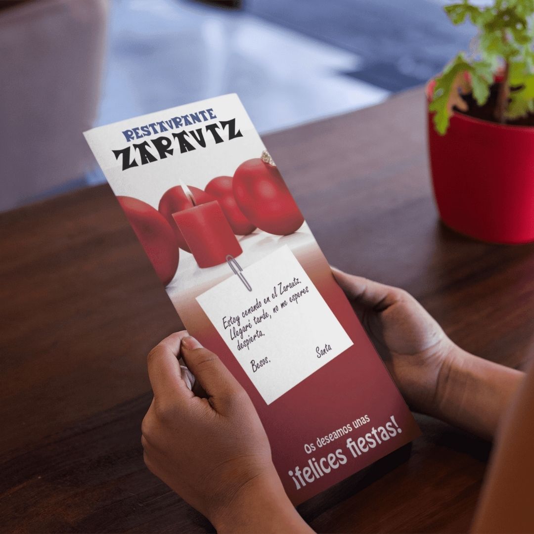 Diseño de tríptico para Zarautz