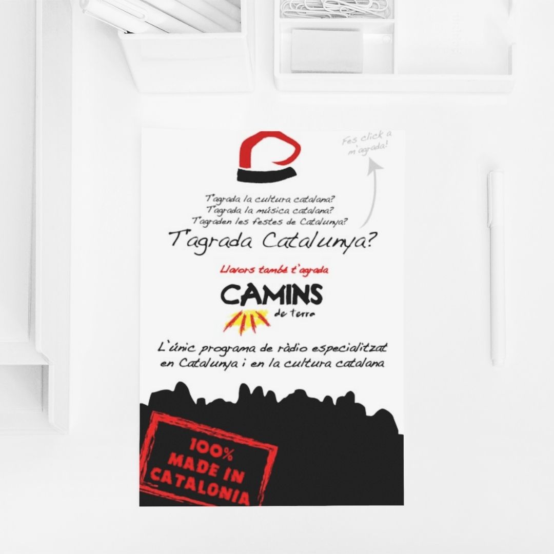 Diseño de cartel para Camins