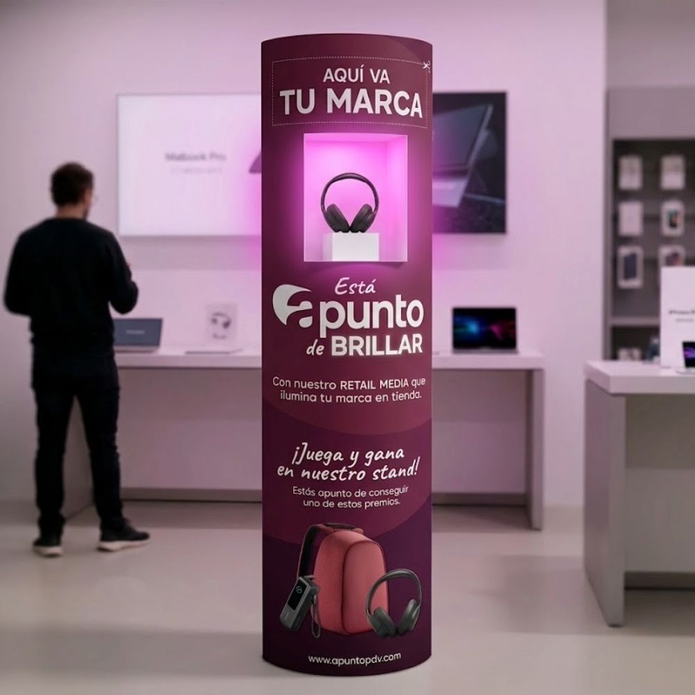 Apunto material para ferias